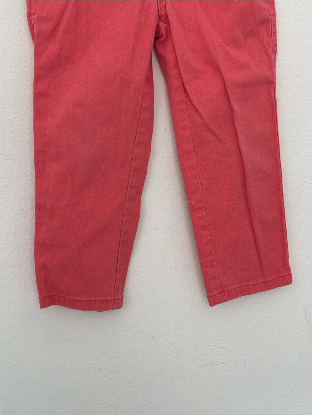 Tommy Hilfiger Toddler Boys Coral Chino Pants Size 3T Cotton Flat Front - Picture 3 of 9